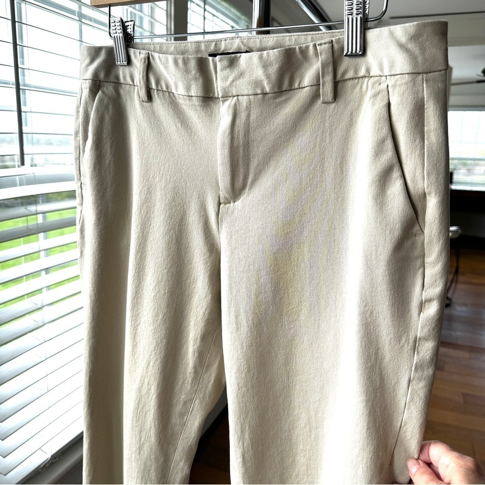 Tommy Hilfiger Tan Chinos, Madison Stretch Slim, cropped, mid-rise, cotton